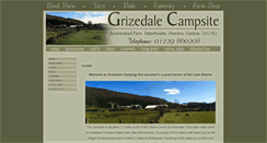 Desktop Screenshot of grizedale-camping.co.uk